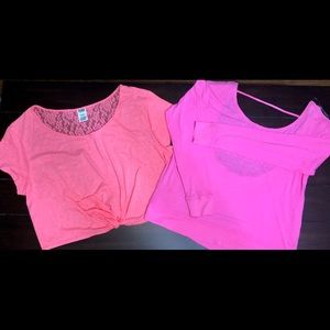 Pink by Victoria’s Secret tees